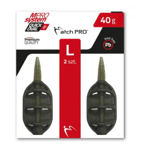 Koszyk MPRO System Method QUICK OVAL L  / 40g 2szt